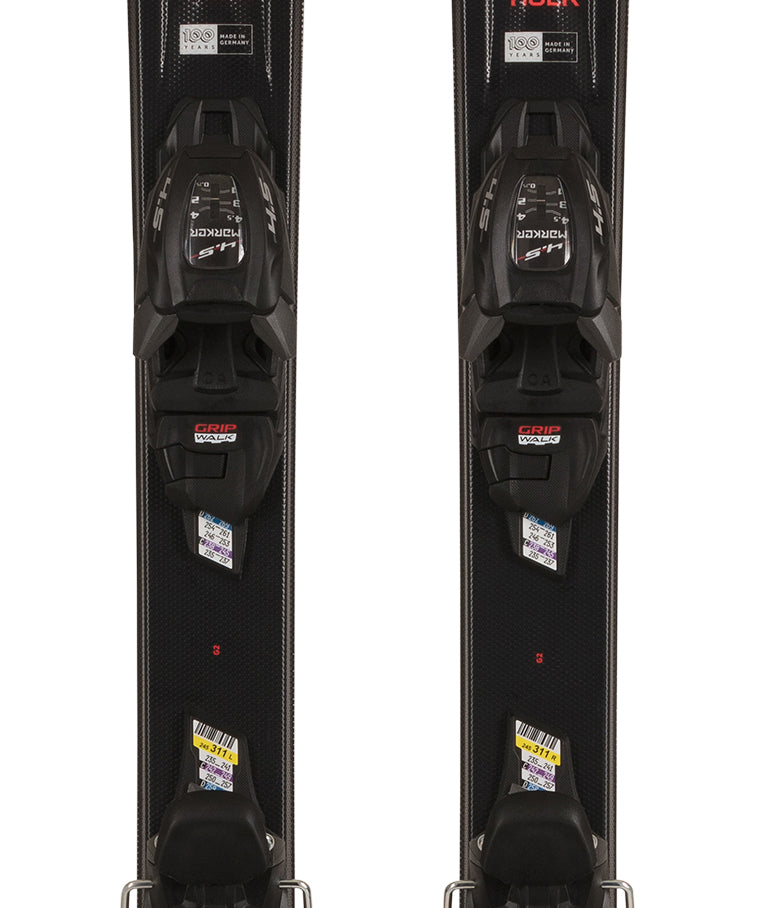 Völkl Racetiger JR red + 4.5 VMotion JR 23/24