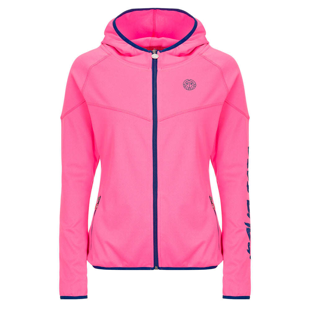 Bidi Badu Inga Tech Jacket wmn pink-dark blue