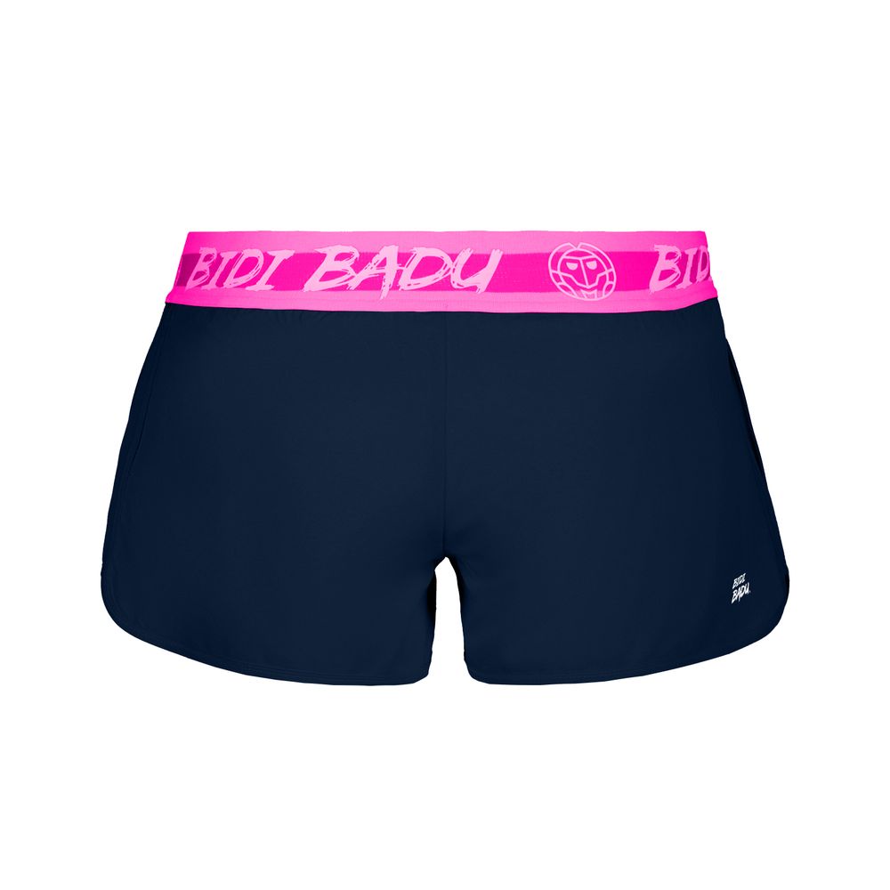 Bidi Badu Tiida Tech 2in1 Shorts wmn dark blue-pink