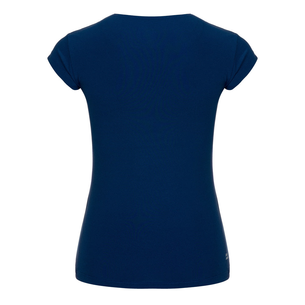Bidi Badu Bella 2.0 Tech V-Neck Tee dark blue wmn