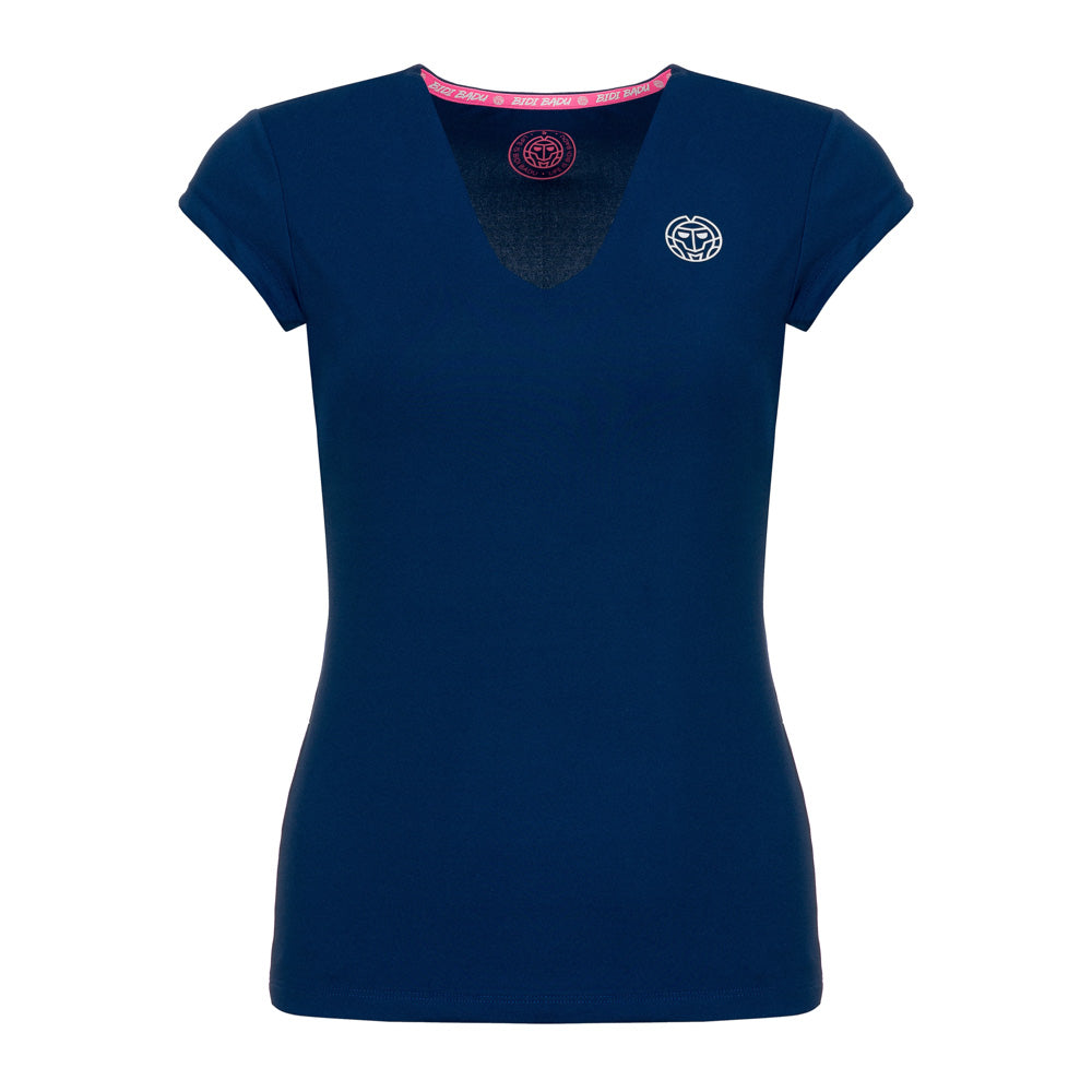 Bidi Badu Bella 2.0 Tech V-Neck Tee dark blue wmn