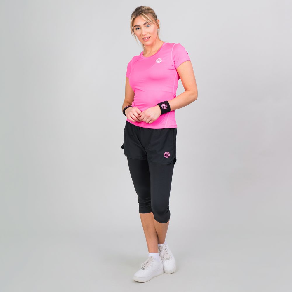 Bidi Badu Eve Tech Roundneck Tee wmn pink