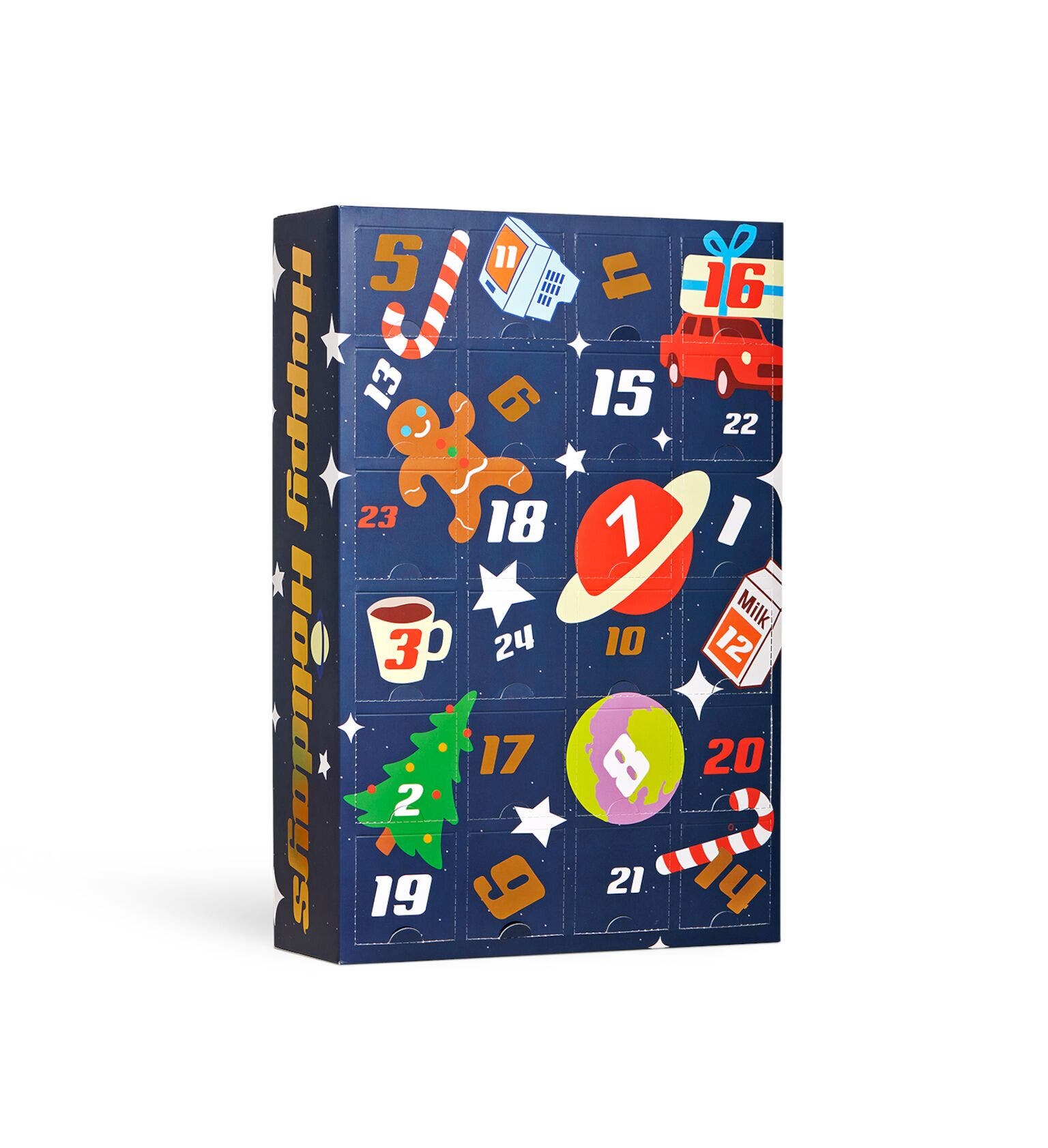 Happy Socks Adventskalender 24 Pack Holiday Box