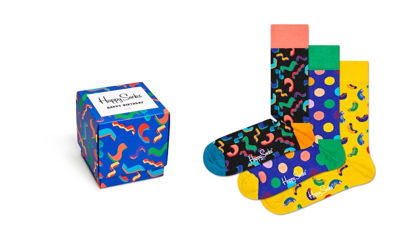 Happy Socks Happy Birthday Gift Box
