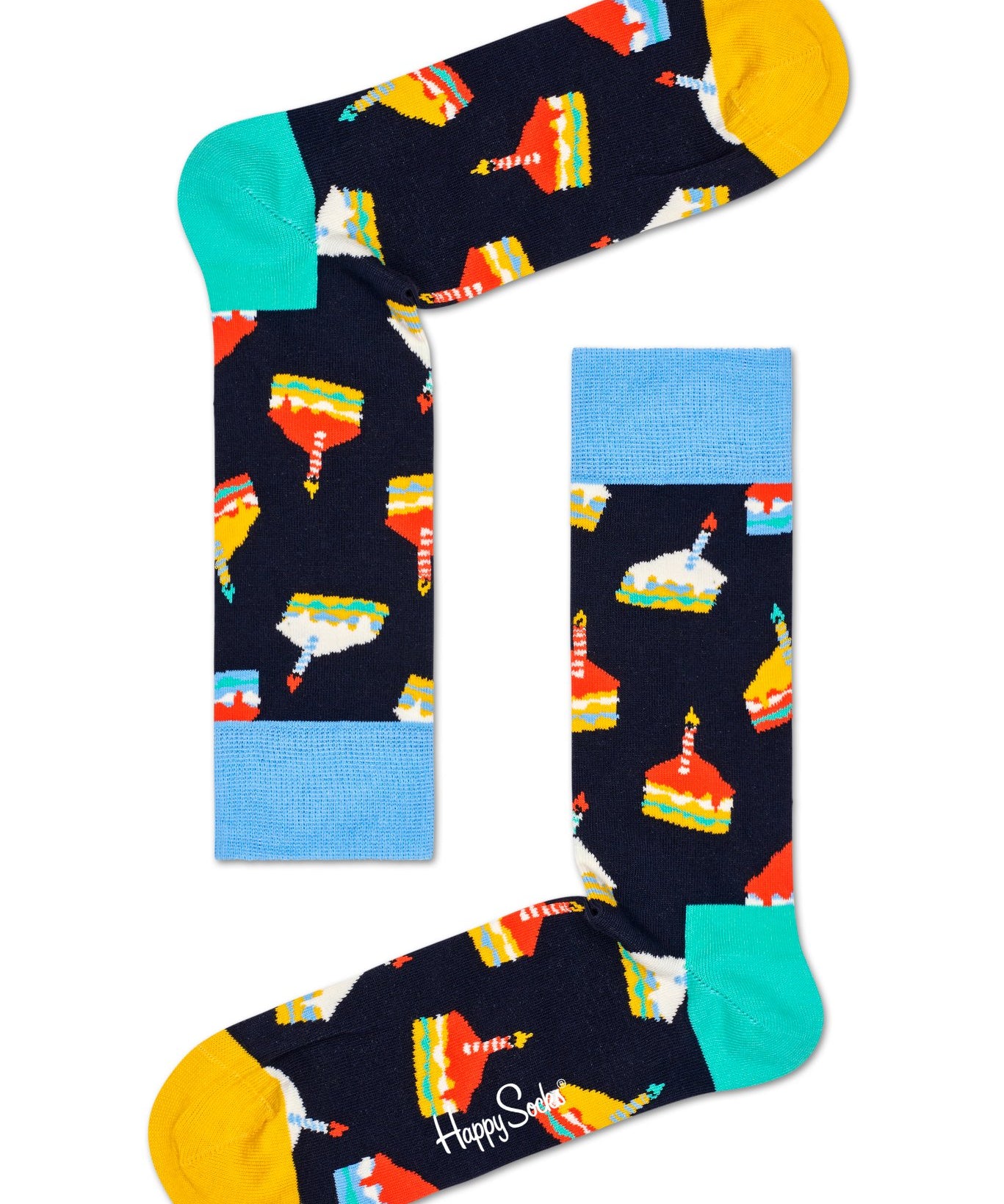 Happy Socks 2-Pack Birthday Cake Box