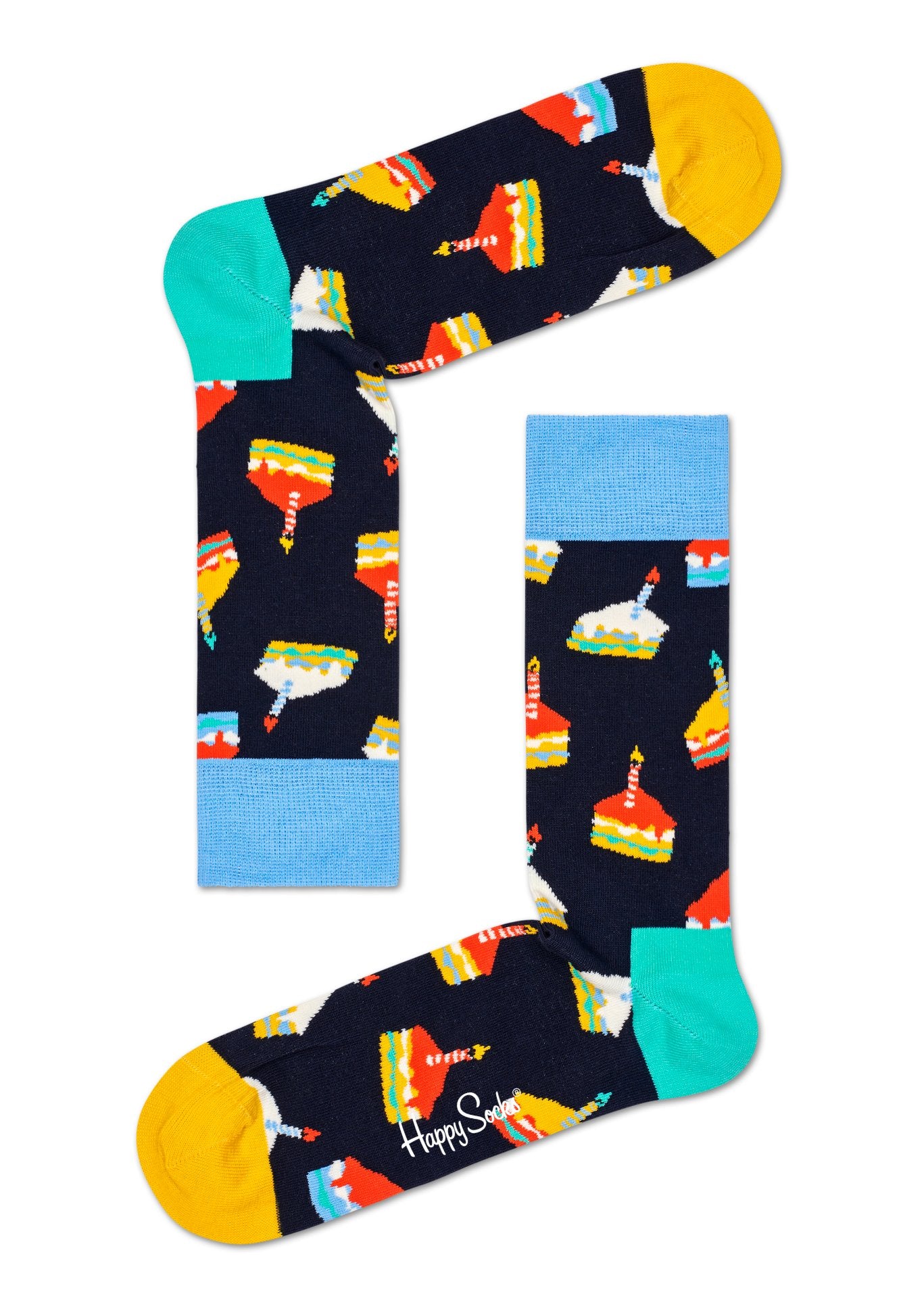 Happy Socks 2-Pack Birthday Cake Box