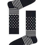 Happy Socks 4-Pack Black & White Gift Box