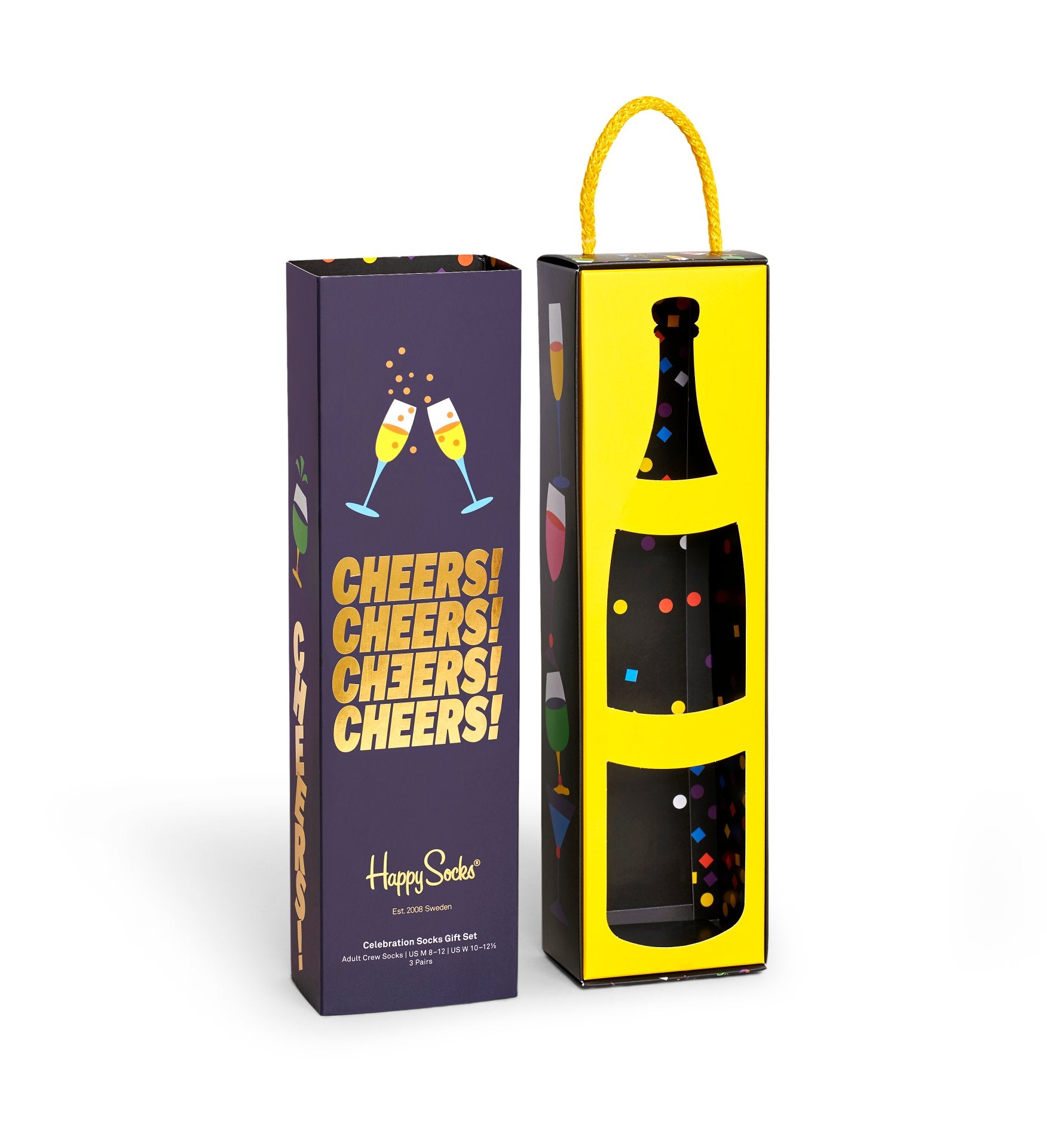 Happy Socks 3-Pack Celebration Box