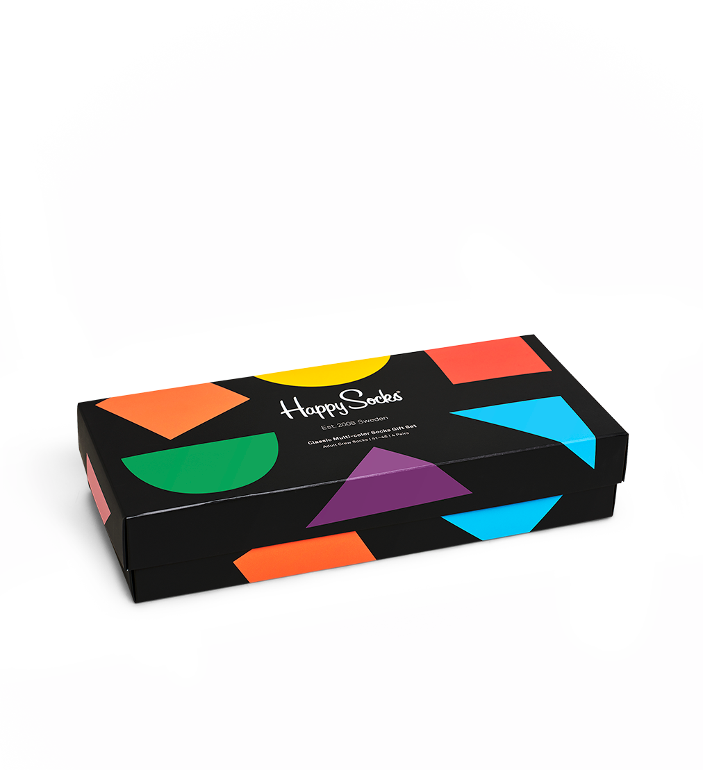 Happy Socks 4-Pack Classic Multicolor Socks