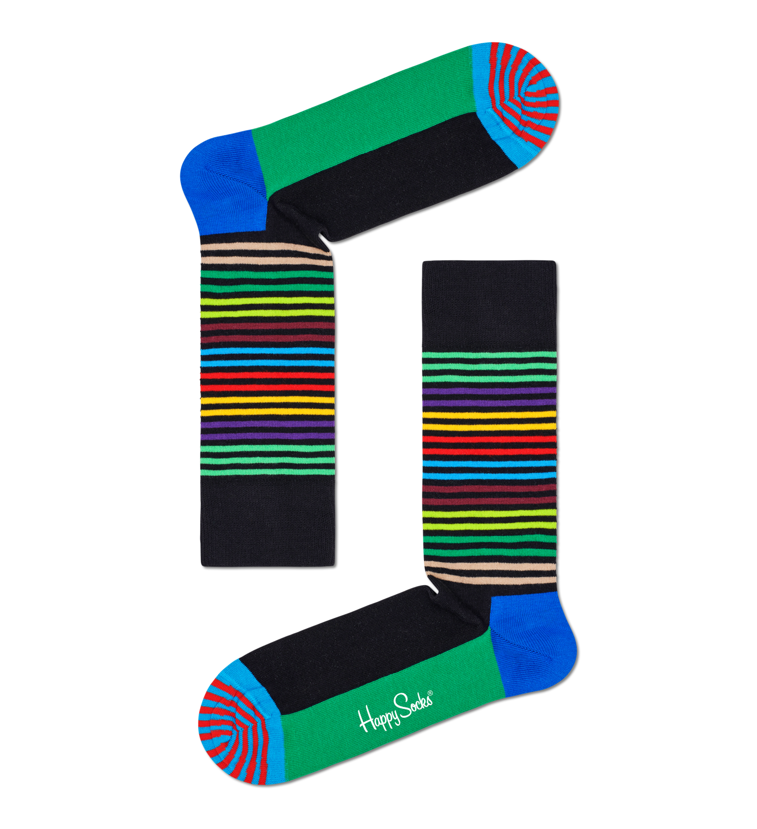 Happy Socks 3-Pack Multi-Color Gift Box
