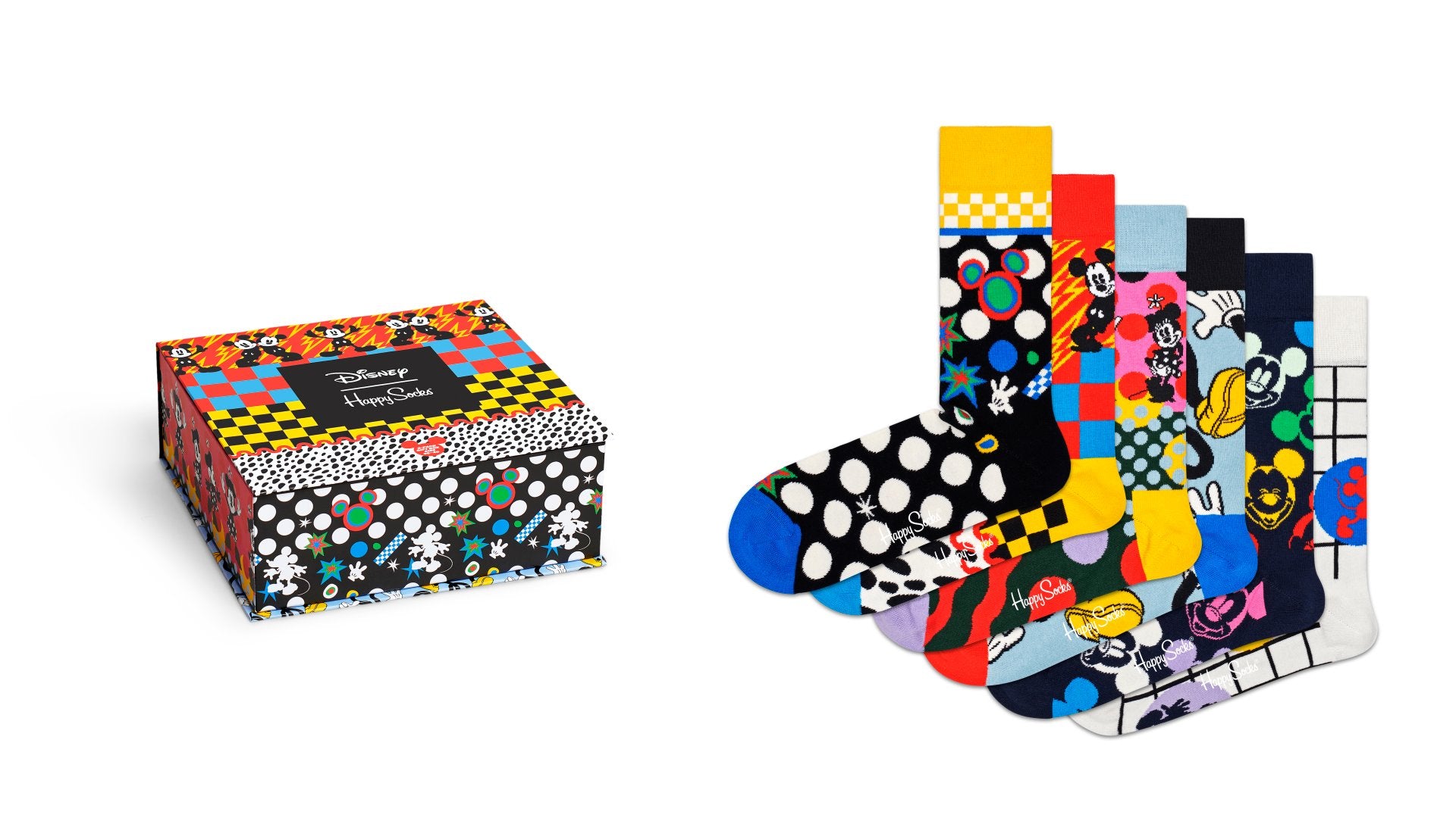 Happy Socks 6-Pack Disney Box