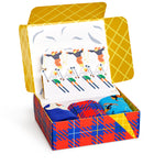 Happy Socks 3-Pack Downhill Skiing Socks Gift Set