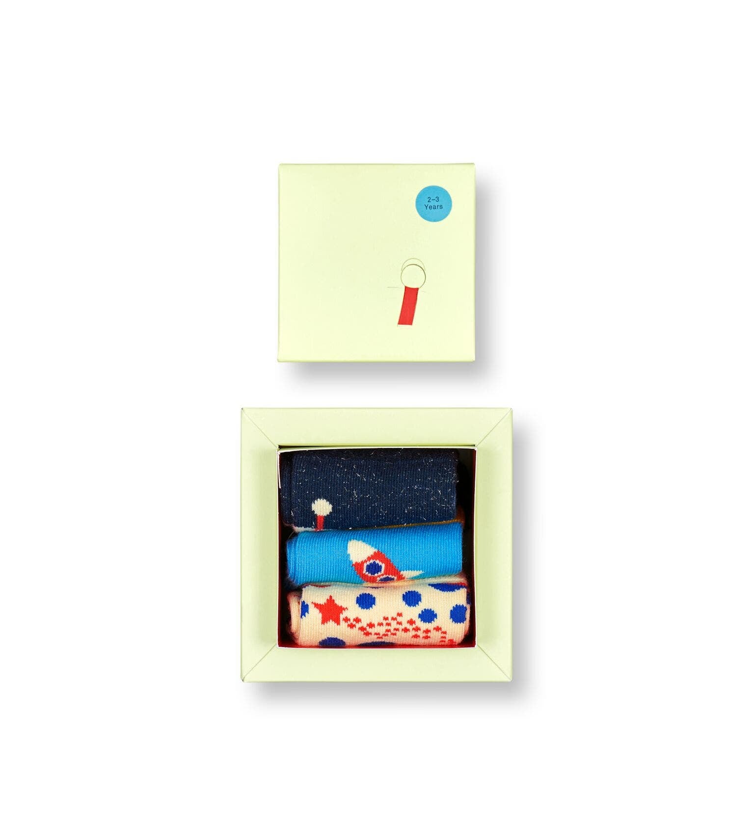 Happy Socks Kids 3-Pack Astronaut Socks Gift