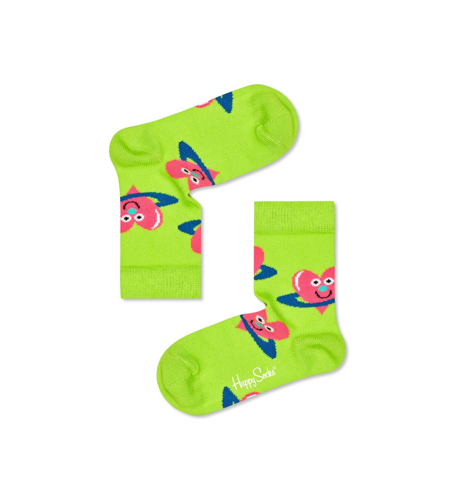 Happy Socks Kids 3-Pack Kids Hearts and Stars Socks