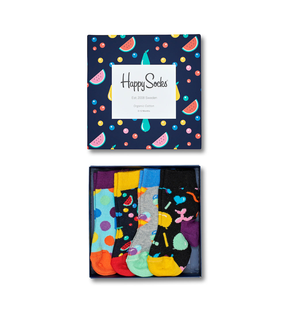 Happy Socks Kids Fruit Salad Gift Box 2-3 Jahre