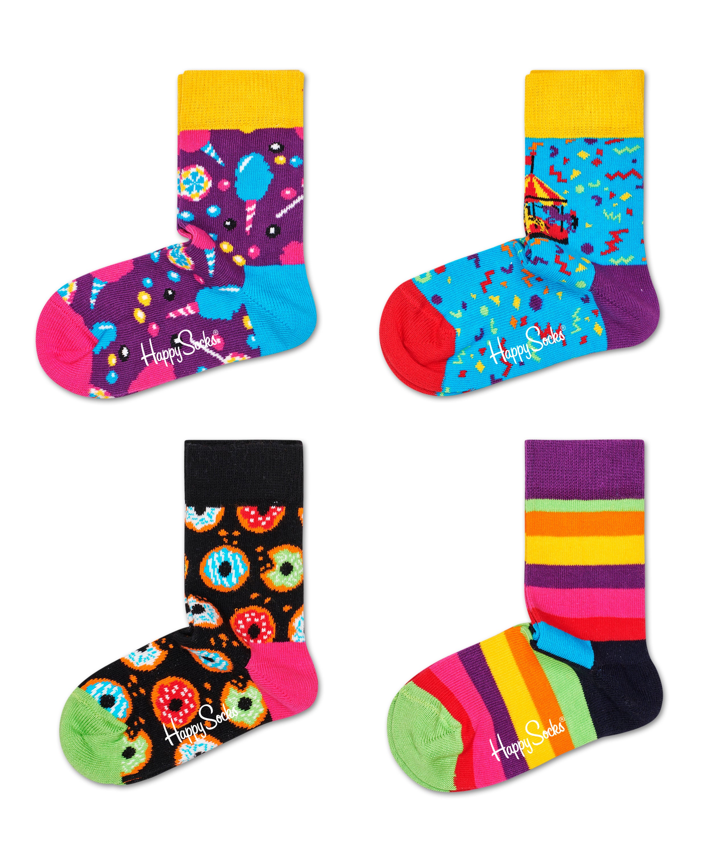 Happy Socks Kids Carousel Gift Box