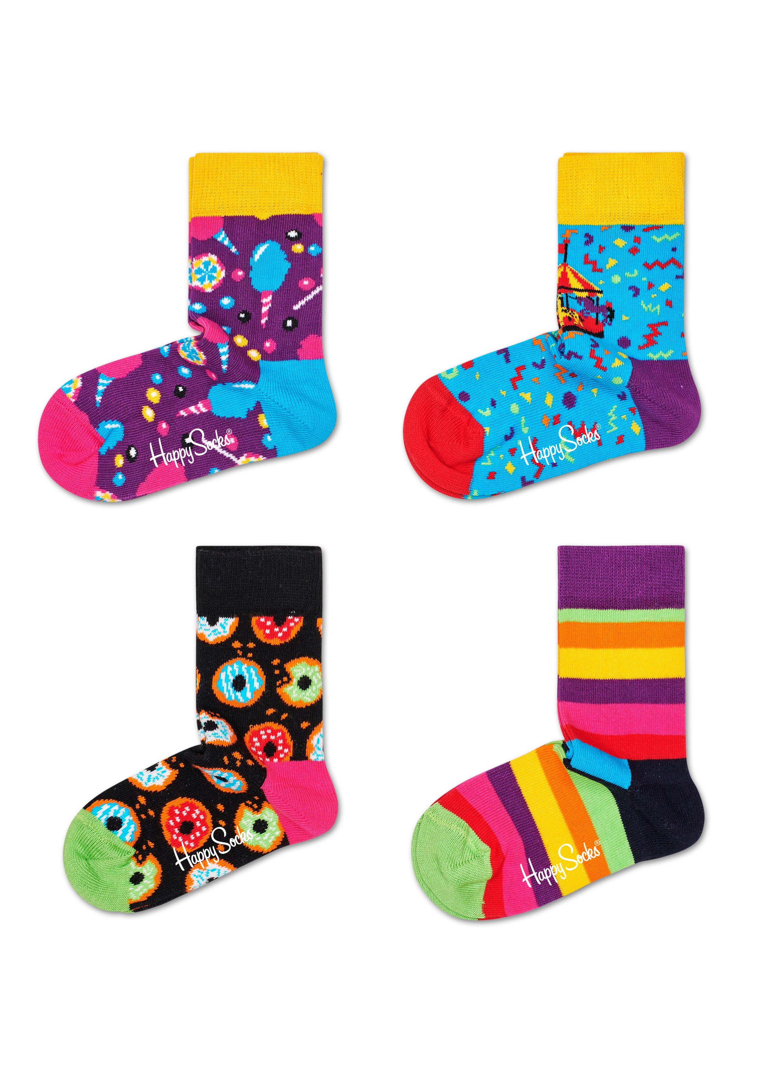 Happy Socks Kids Carousel Gift Box