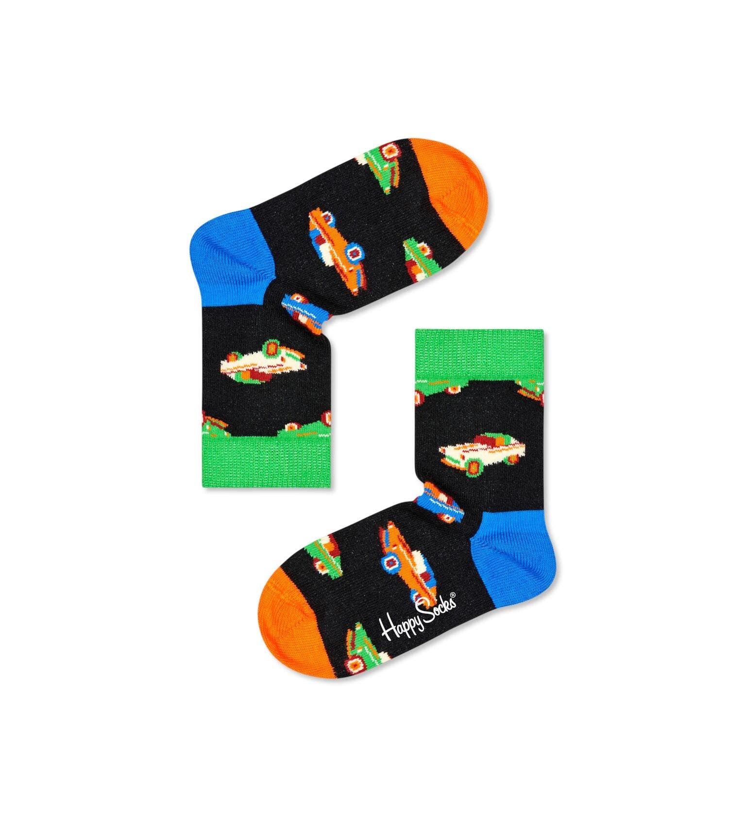 Happy Socks 2-Pack Mini & Me Car Socks Gift Set