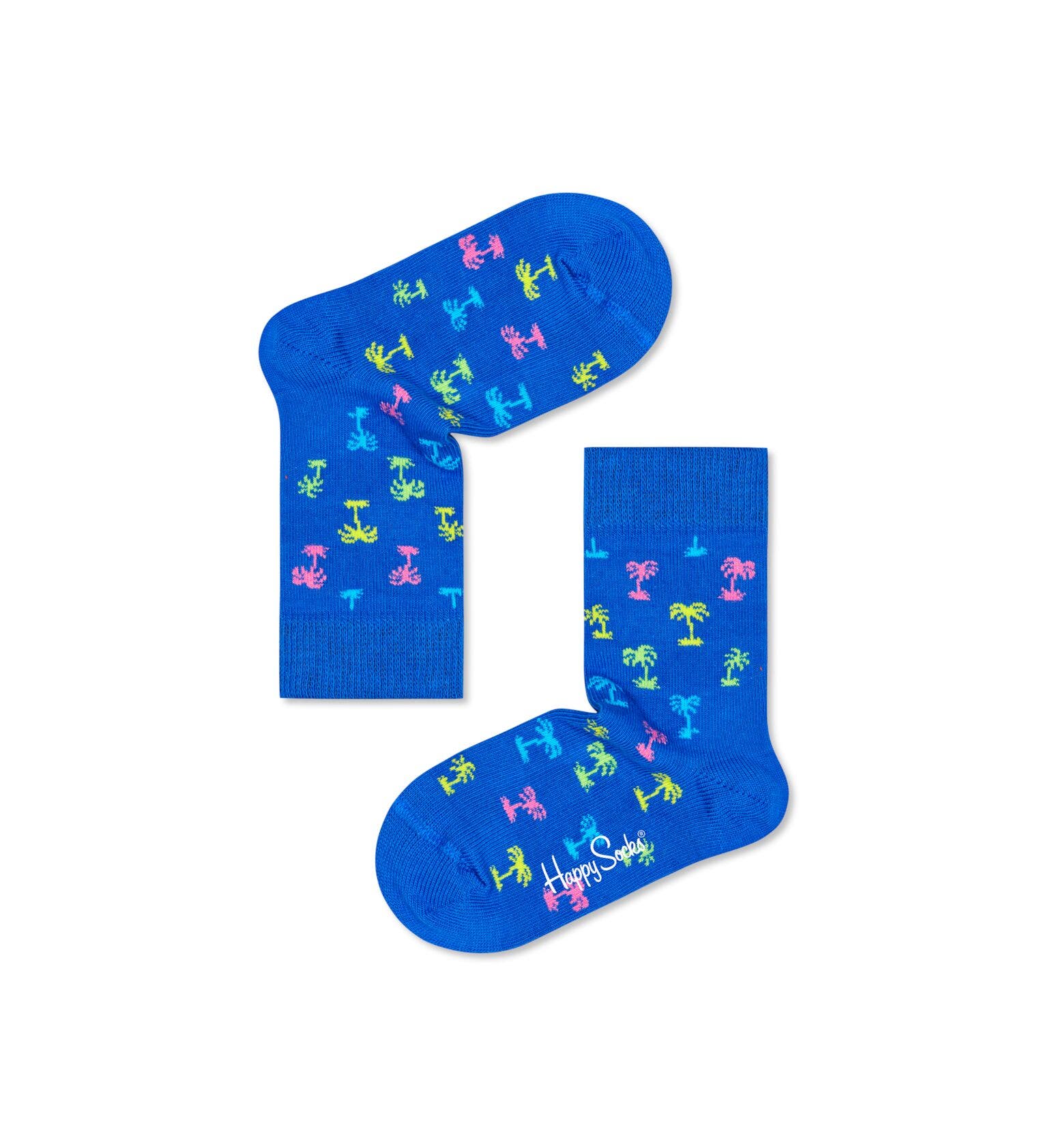 Happy Socks Kids 4-Pack Tropical Gift Set