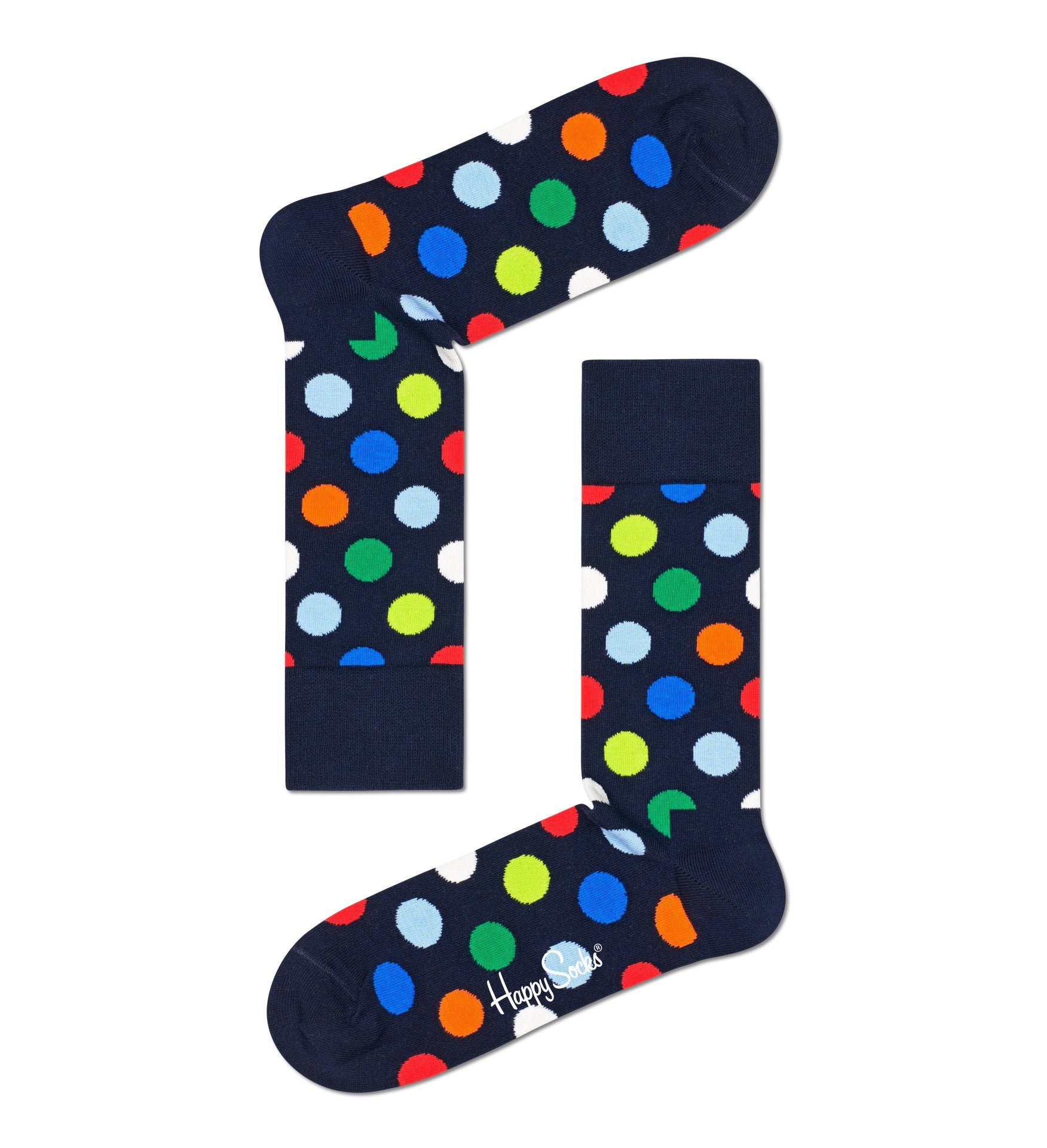 Happy Socks 4-Pack Navy Gift Box
