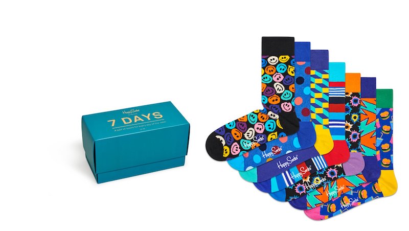 Happy Socks 7-Days Gift Box
