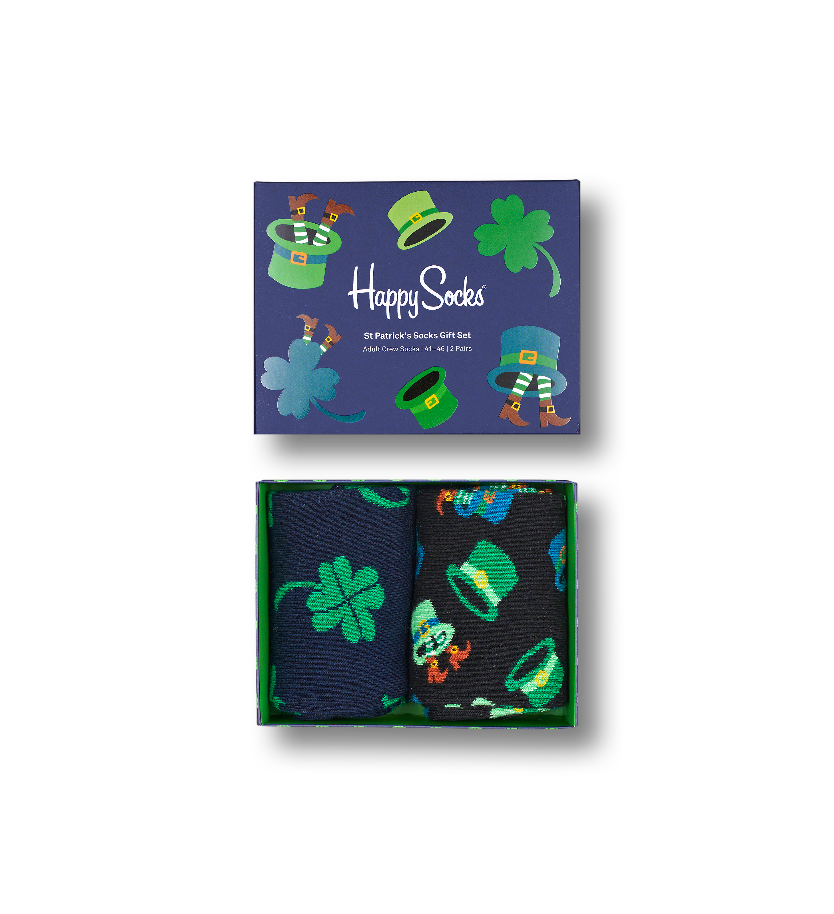 Happy Socks 2-Pack St Patrick's Gift Box