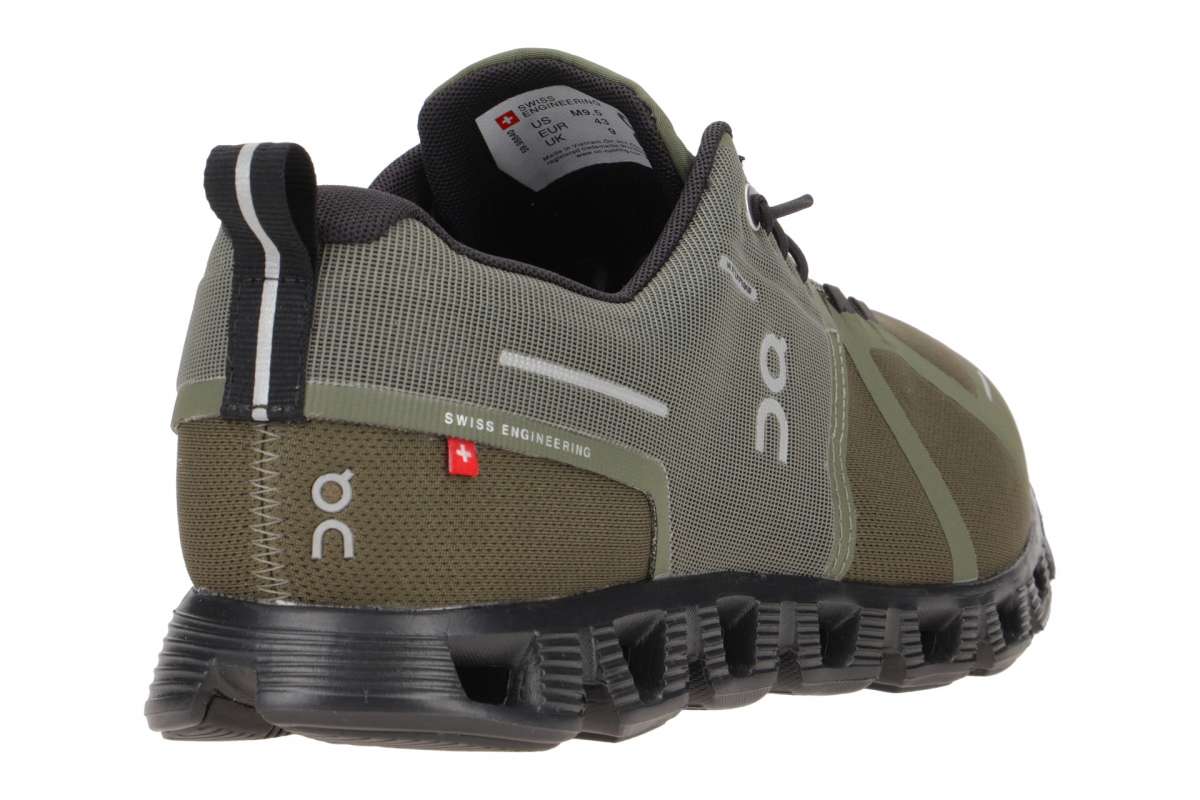On Cloud 5 waterproof olive black