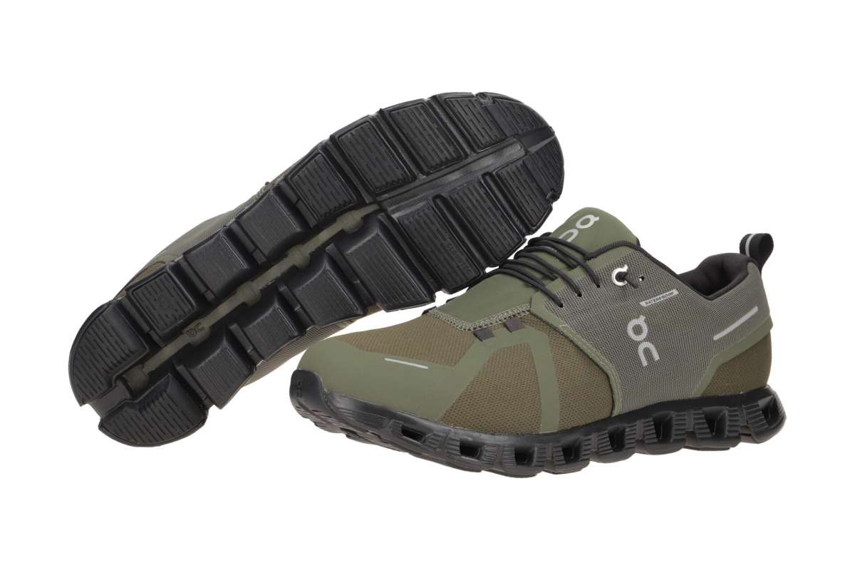 On Cloud 5 waterproof olive black