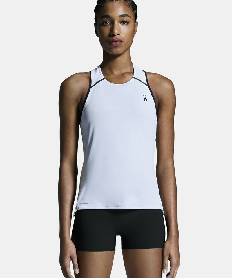 On Performance Tank 1 ws white-silver