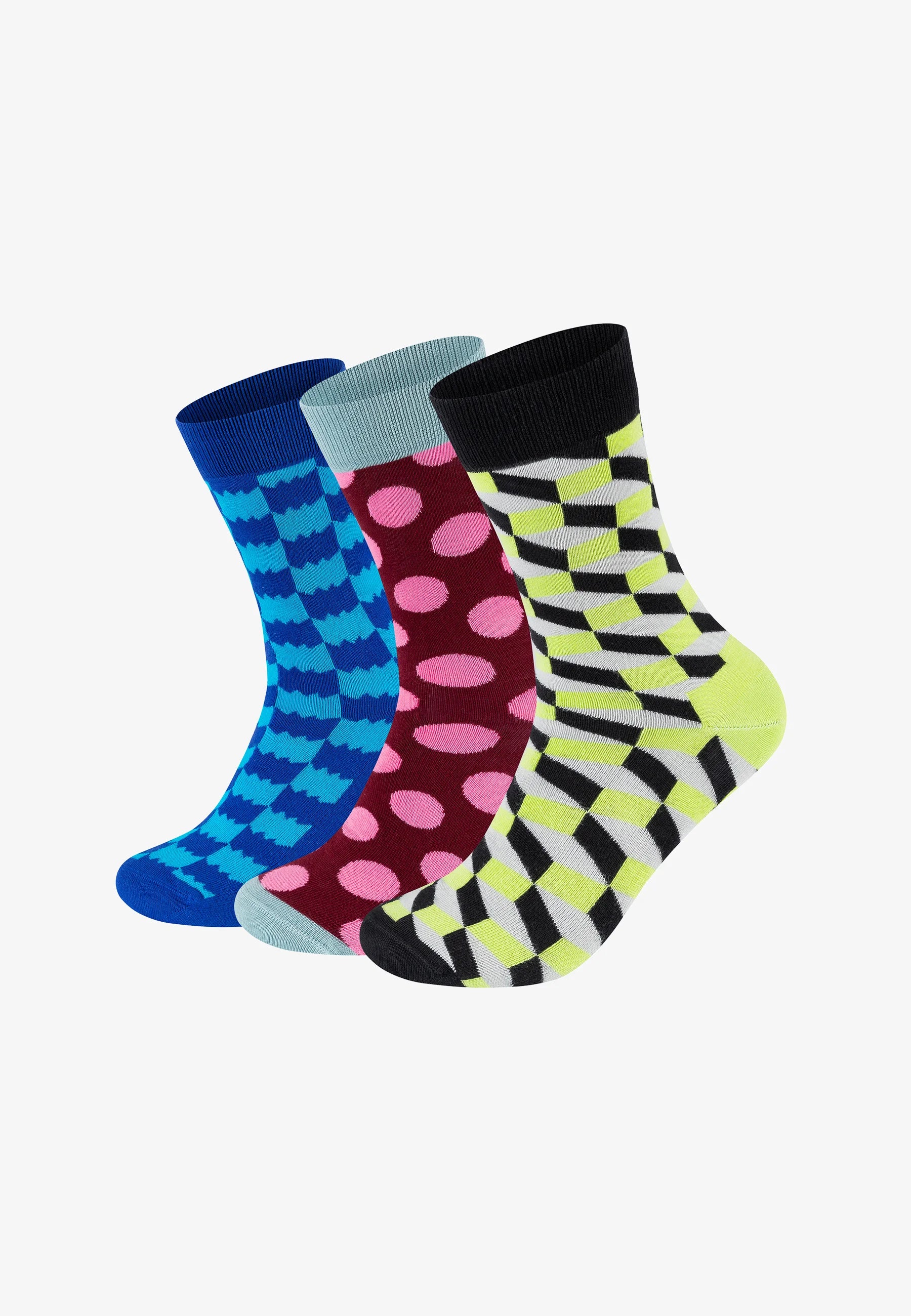 Happy Socks 3-Pack Multicolor Gift