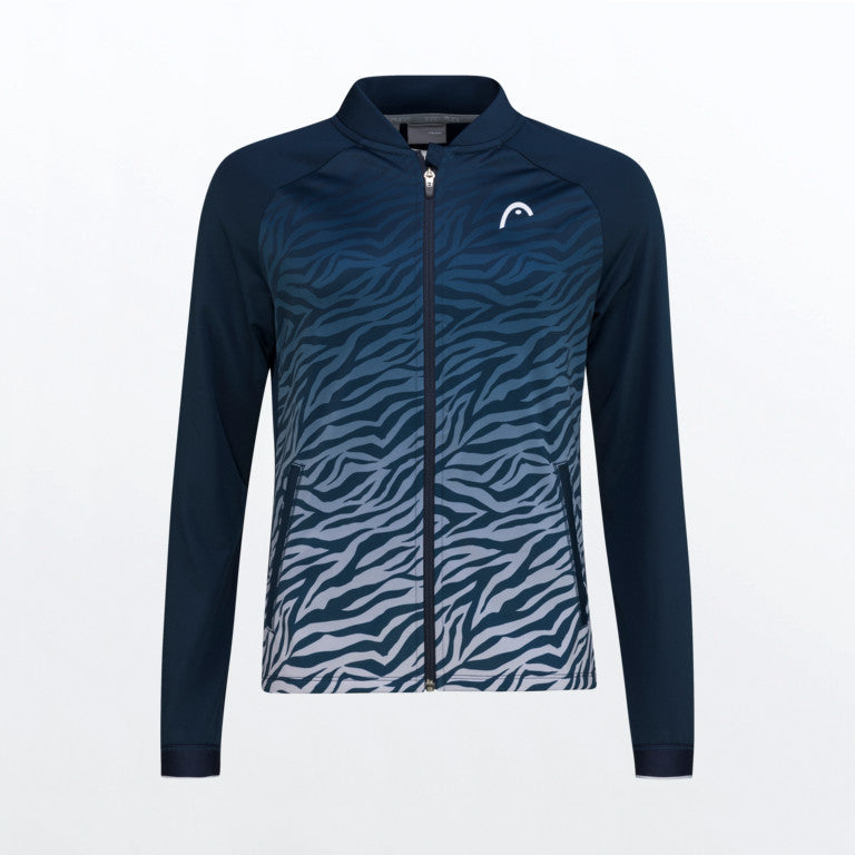 Head Breaker Jacket wmn dark blue print vision
