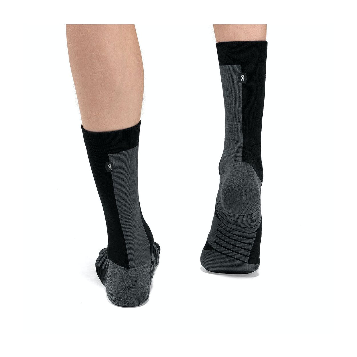 On Performance High Sock 1 black-shadow
