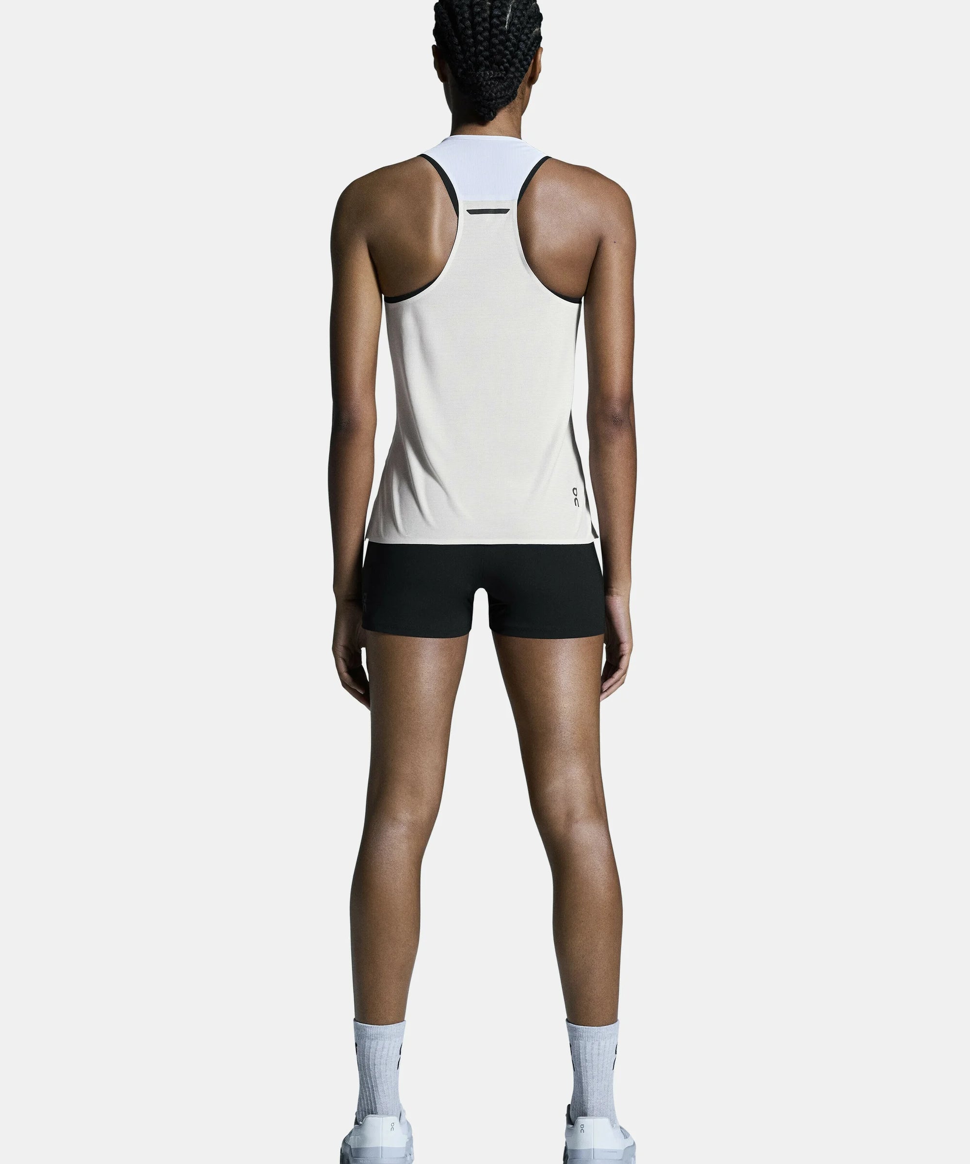 On Performance Tank 1 ws white-silver