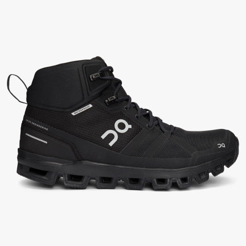 On Cloudrock waterproof wmn all black