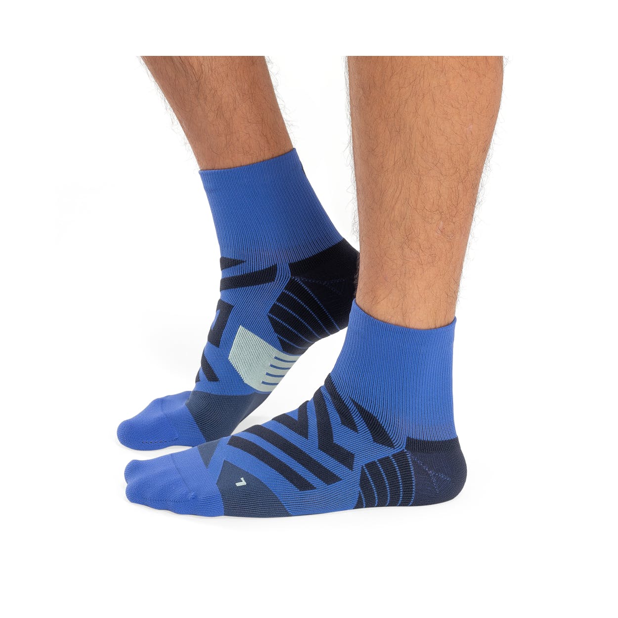 On Performance Mid Sock 2 cobalt-denim