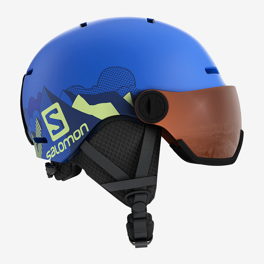 Salomon GROM VISOR Pop Blue Mat/UNIVER