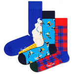Happy Socks 3-Pack Downhill Skiing Socks Gift Set