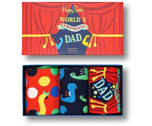 Happy Socks 3-Pack Father´s Day Gift Box