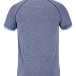 Babolat Play Crew Neck Tee - white blue hither