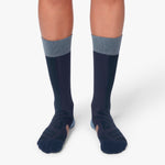 On High Sock wmn navy/grape