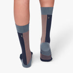 On High Sock wmn navy/grape