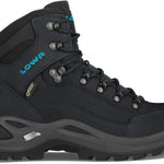 Lowa Renegade GTX mid wmn asphalt/türkis