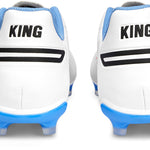 Puma King Match FG/AG Jr. Fußball weiß-schwarz-blau
