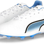 Puma King Match FG/AG Jr. Fußball weiß-schwarz-blau