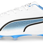 Puma King Match FG/AG Jr. Fußball weiß-schwarz-blau
