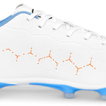 Puma King Match FG/AG Jr. Fußball weiß-schwarz-blau