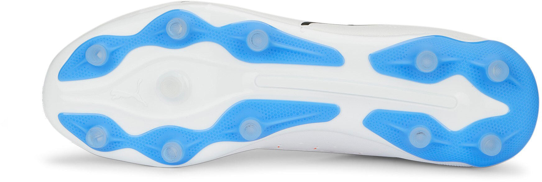 Puma King Match FG/AG Jr. Fußball weiß-schwarz-blau