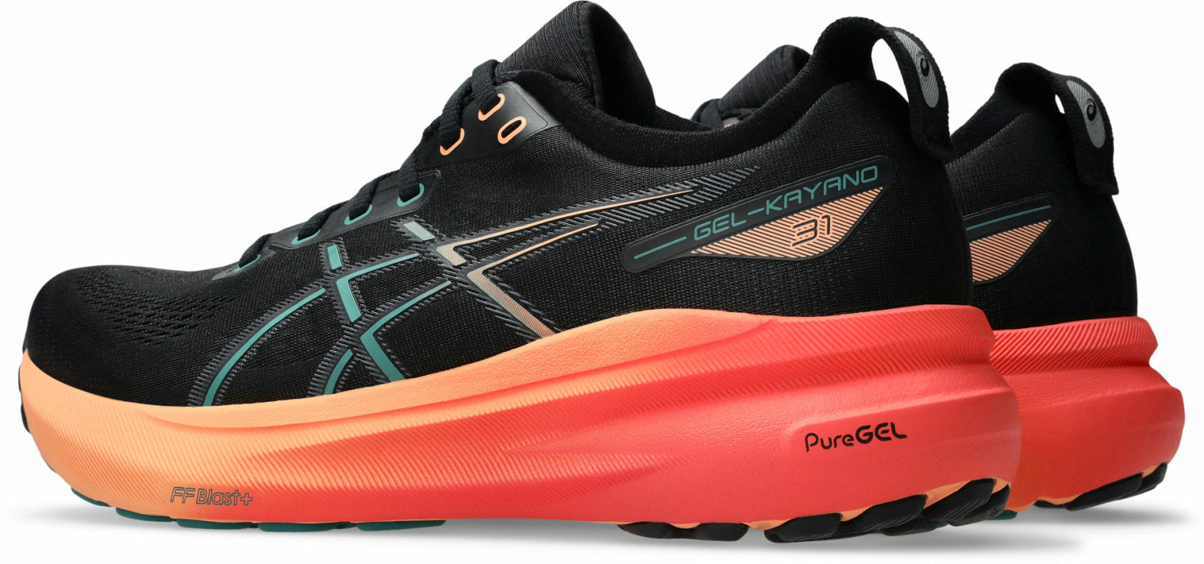 Asics Gel-Kayano 31 black/rainy lake