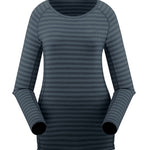 Penguin Merino Langarm Shirt wmn grey overdye