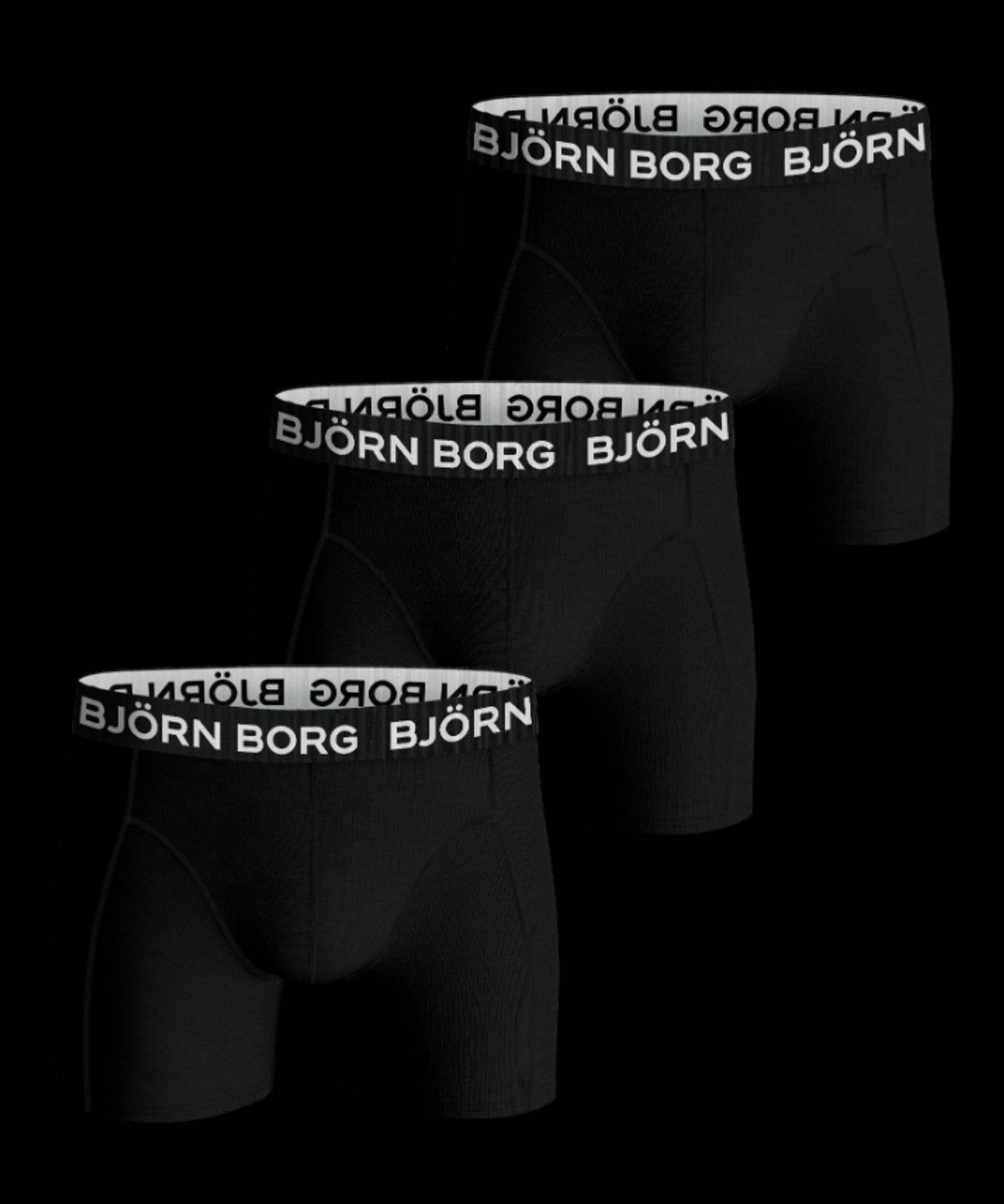 Björn Borg Cotton Stretch Boxer 3p black